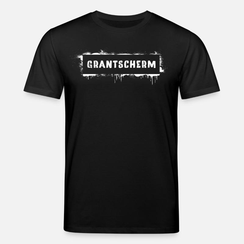 Grantscherm – Viennese dialect saying Grantig - Stanley/Stella CREATOR Unisex Organic T-Shirt - black