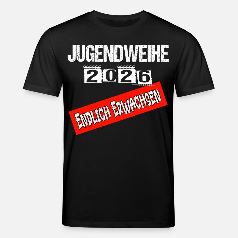 Jugendweihe - Jugendweihe 2026 - T-shirt bio CREATOR Stanley/Stella Unisexe - noir