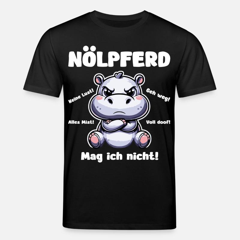 Nölpferd - T-shirt bio CREATOR Stanley/Stella Unisexe - noir