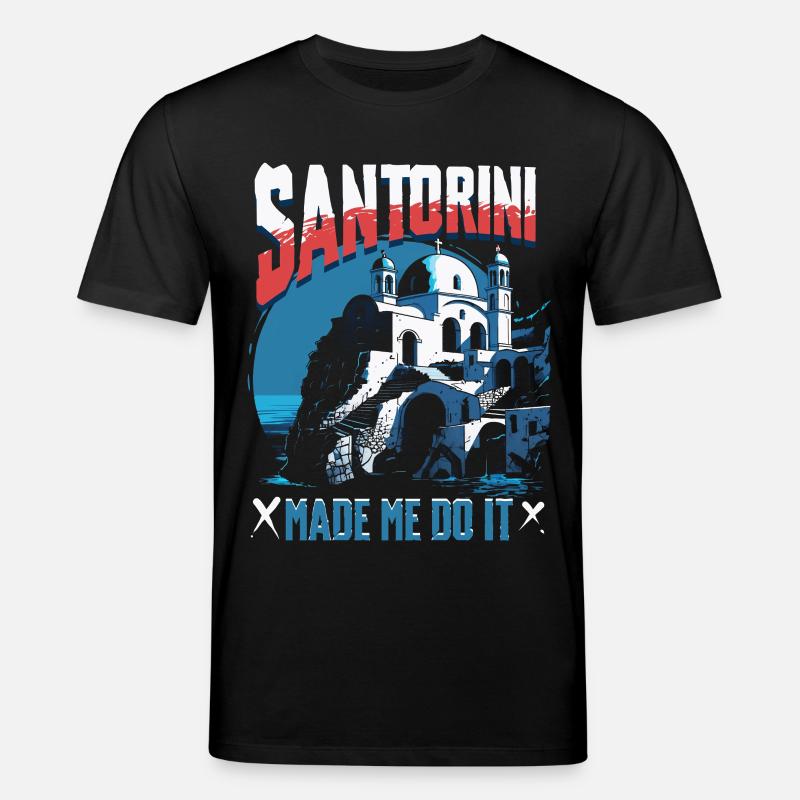 Santorini - Stanley/Stella Unisex Bio-T-Shirt CREATOR - Schwarz