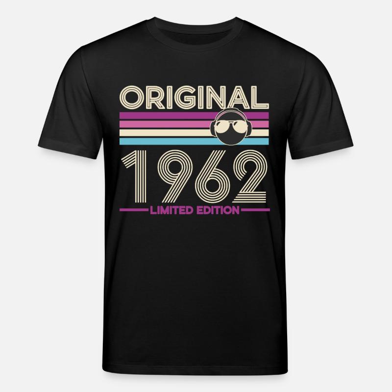 Original 1962 Édition Limitée - T-shirt bio CREATOR Stanley/Stella Unisexe - noir