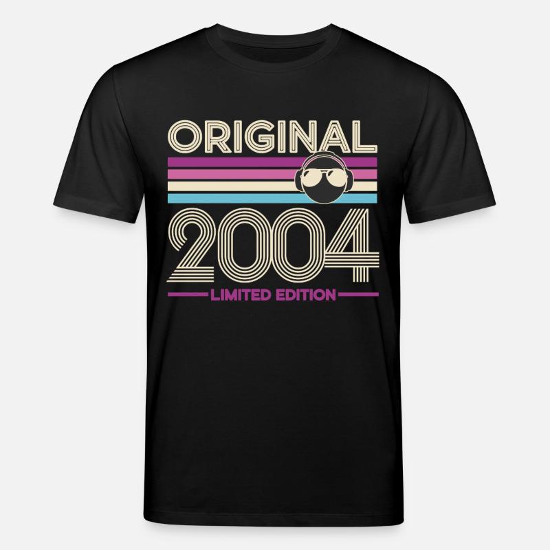 Original 2004 Limited Edition Retro - Stanley/Stella Unisex Bio-T-Shirt CREATOR  - Schwarz
