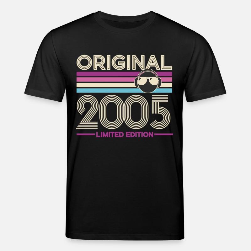 Originale limitierte Ausgabe 2005 - Stanley/Stella Unisex Bio-T-Shirt CREATOR - Schwarz