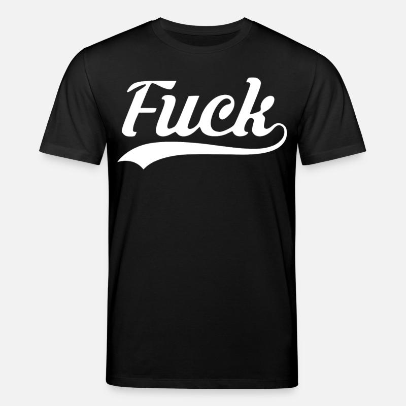 Merde au Rétro Script - T-shirt bio CREATOR Stanley/Stella Unisexe - noir