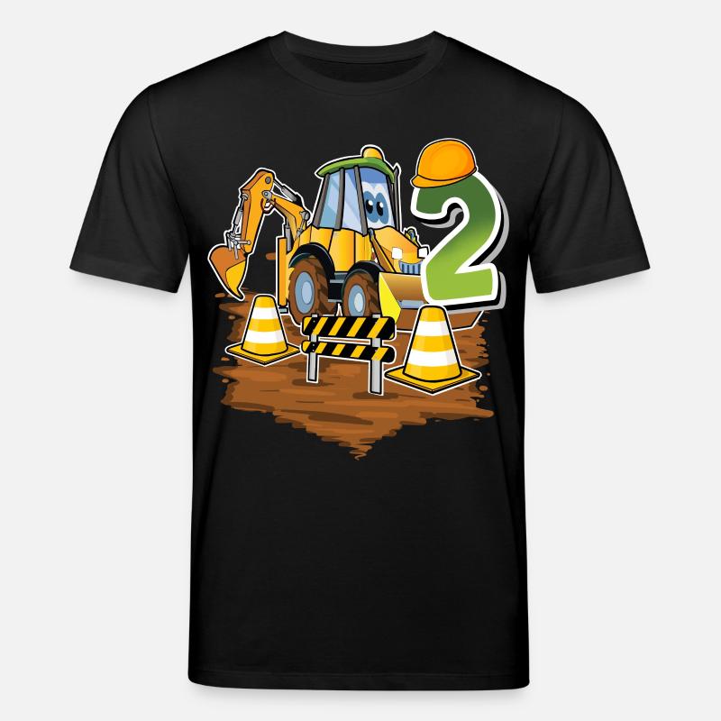 2e anniversaire des excavatrices - T-shirt bio CREATOR Stanley/Stella Unisexe - noir