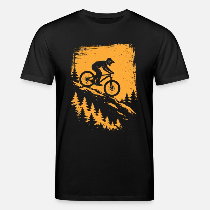 Descente VTT – Conception de VTT - T-shirt bio CREATOR Stanley/Stella Unisexe - noir