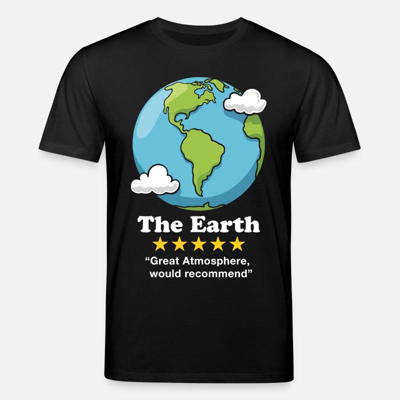 Die Erde - Stanley/Stella Unisex Bio-T-Shirt CREATOR  - Schwarz