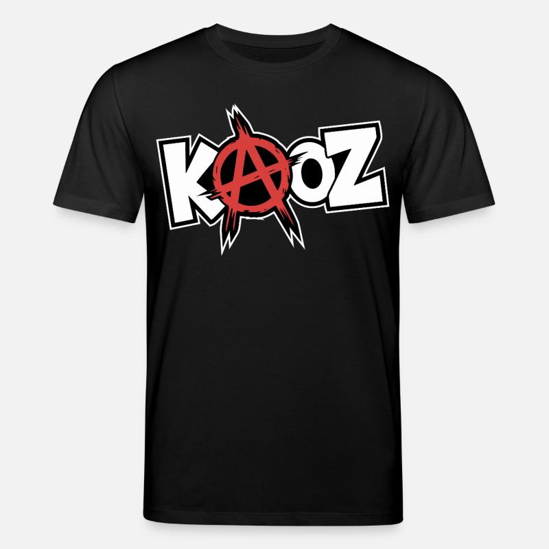 Kool KAOZ Anarchy Graffiti - T-shirt bio CREATOR Stanley/Stella Unisexe - noir