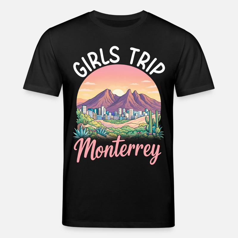 Voyage des filles à Monterrey - T-shirt bio CREATOR Stanley/Stella Unisexe - noir