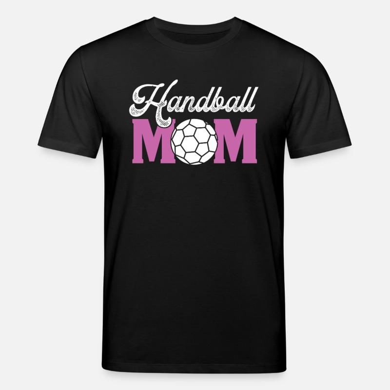 handball mom - Stanley/Stella Unisex Bio-T-Shirt CREATOR - Schwarz