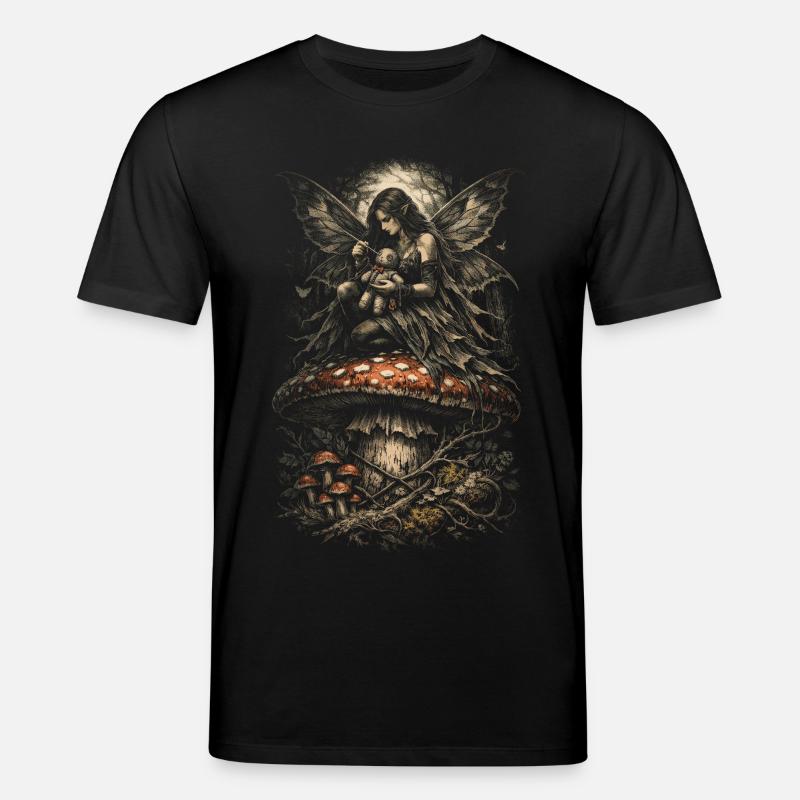 Fairycore Fee Gotisch - Stanley/Stella Unisex Bio-T-Shirt CREATOR  - Schwarz