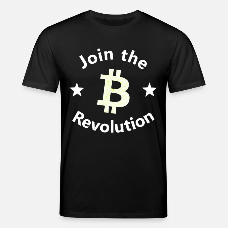 Cercle de la révolte Bitcoin - T-shirt bio CREATOR Stanley/Stella Unisexe - noir