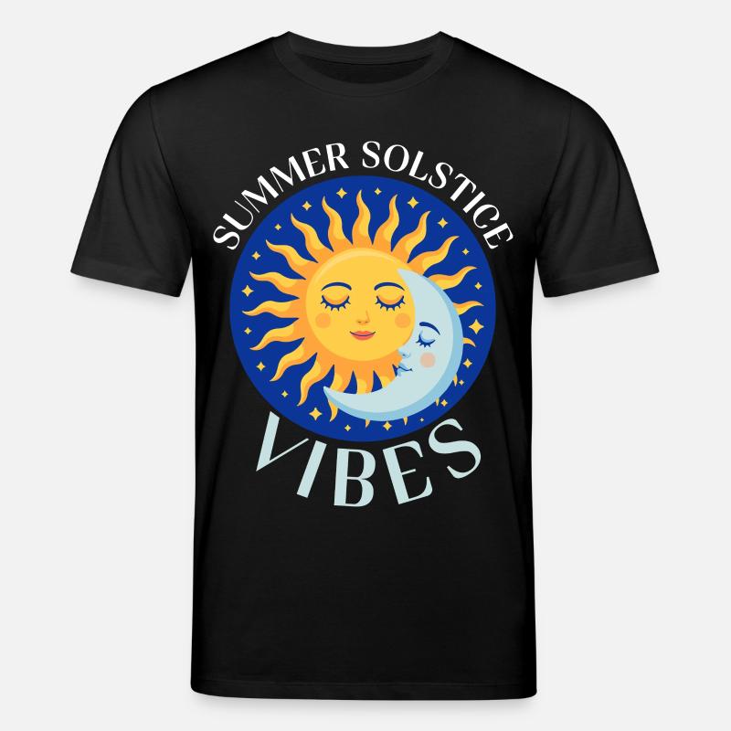 Litha Pagan Solstice d’été Midsommar - T-shirt bio CREATOR Stanley/Stella Unisexe - noir