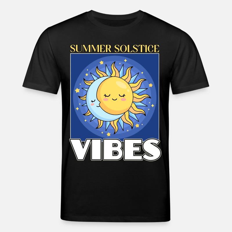 Litha Pagan Solstice d’été Midsommar - T-shirt bio CREATOR Stanley/Stella Unisexe - noir