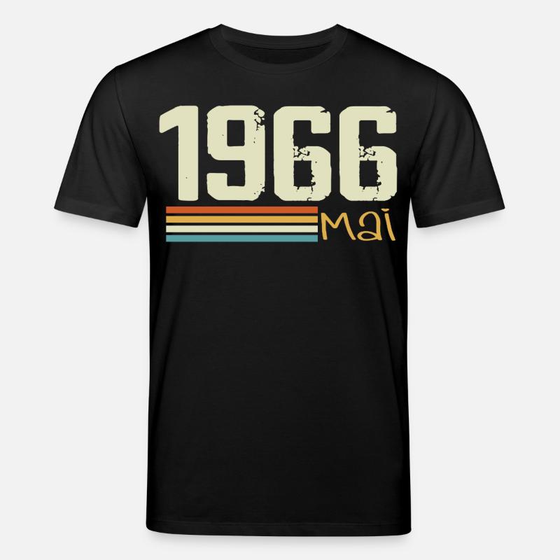 Mai 1966 - Stanley/Stella Unisex Bio-T-Shirt CREATOR  - Schwarz