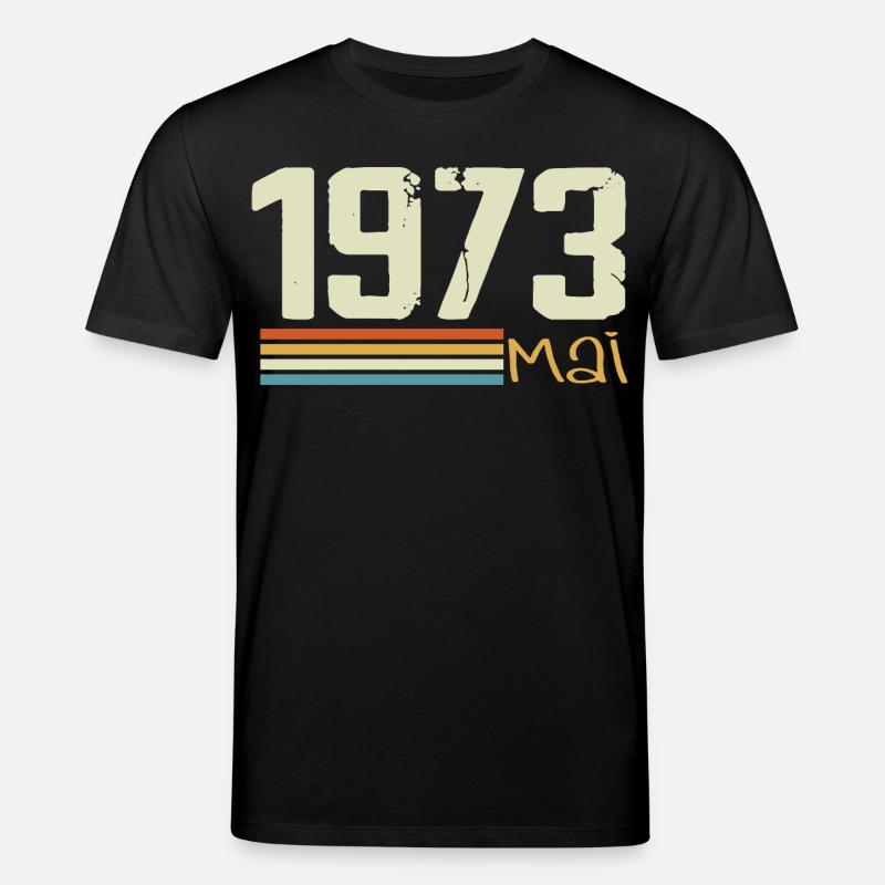 Mai 1973 - Stanley/Stella Unisex Bio-T-Shirt CREATOR  - Schwarz