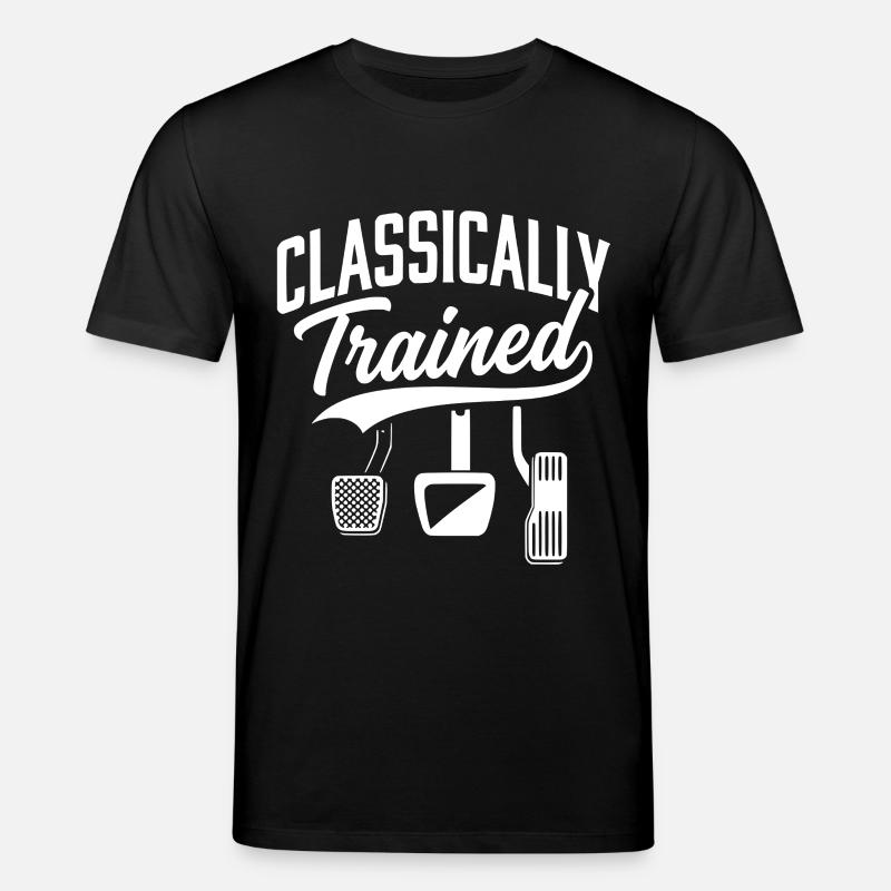 Classically Trained with Dimmer Manual Car  - Stanley/Stella Unisex Bio-T-Shirt CREATOR  - Schwarz