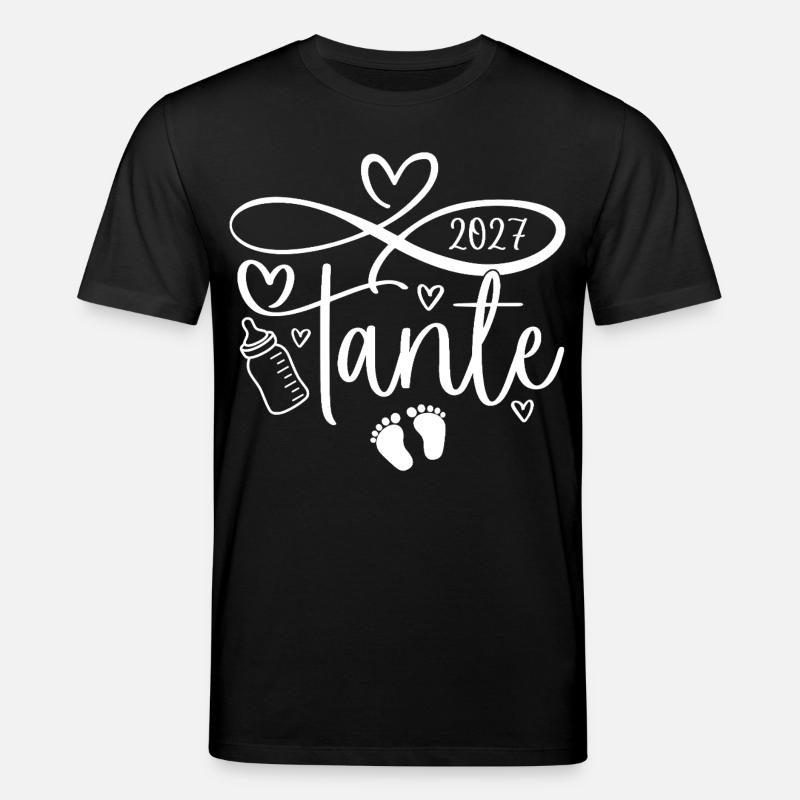 Tante 2027 - Stanley/Stella Unisex Bio-T-Shirt CREATOR  - Schwarz