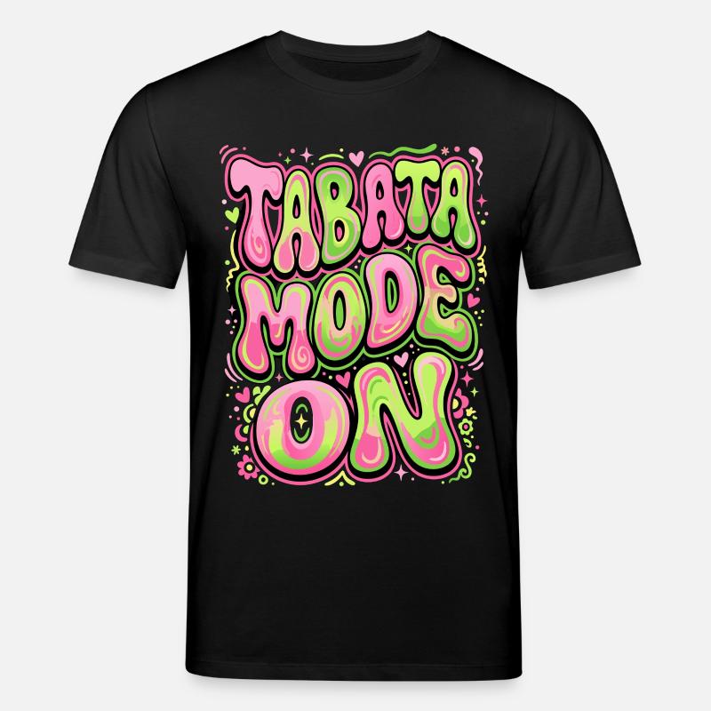 Tabata Mode On - Stanley/Stella Unisex Bio-T-Shirt CREATOR  - Schwarz