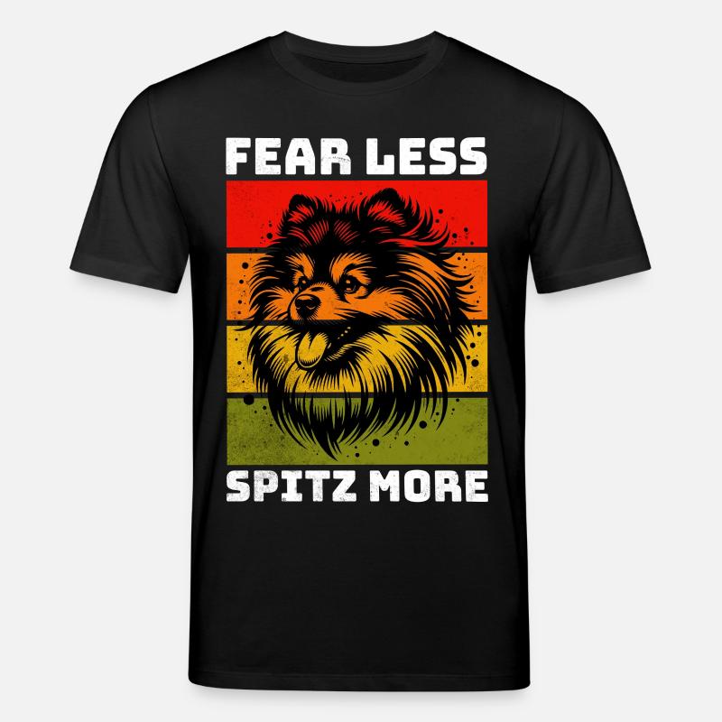Spitz allemand Spitz Spitz nain - T-shirt bio CREATOR Stanley/Stella Unisexe - noir
