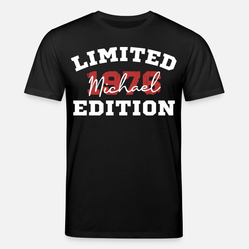 Édition limitée Michael 1976 - T-shirt bio CREATOR Stanley/Stella Unisexe - noir