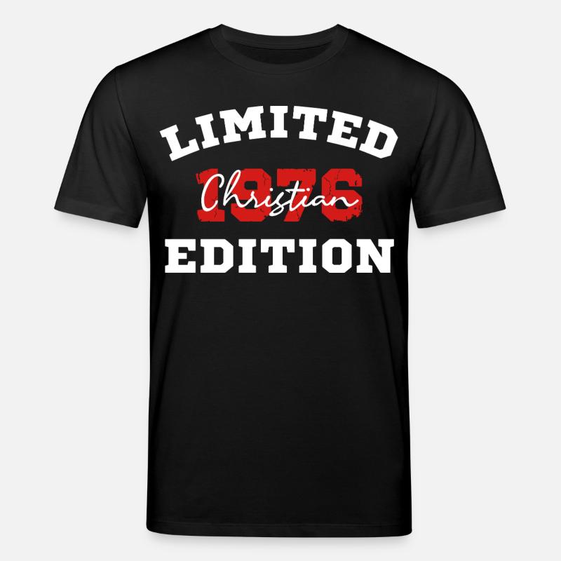 Édition chrétienne limitée 1976 - T-shirt bio CREATOR Stanley/Stella Unisexe - noir