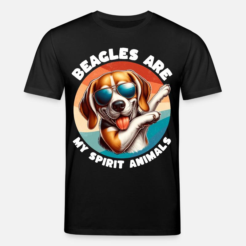 Lustige Beagle Sprüche - Stanley/Stella Unisex Bio-T-Shirt CREATOR  - Schwarz