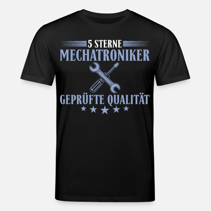 5 Sterne Mechatroniker – Profi Autoschrauber - Stanley/Stella Unisex Bio-T-Shirt CREATOR  - Schwarz
