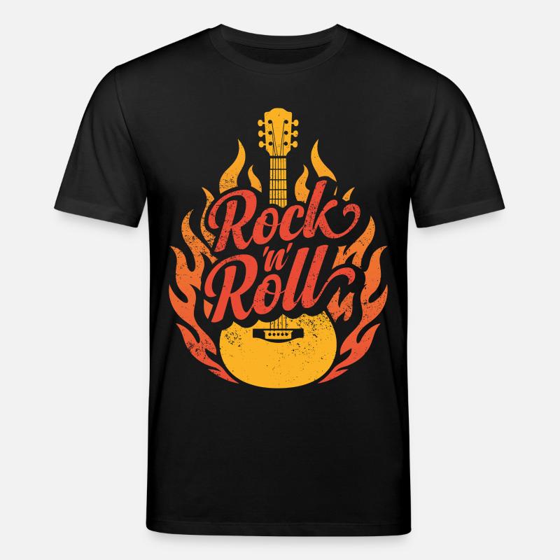 Rock 'n' Roll - Stanley/Stella Unisex Bio-T-Shirt CREATOR - Schwarz
