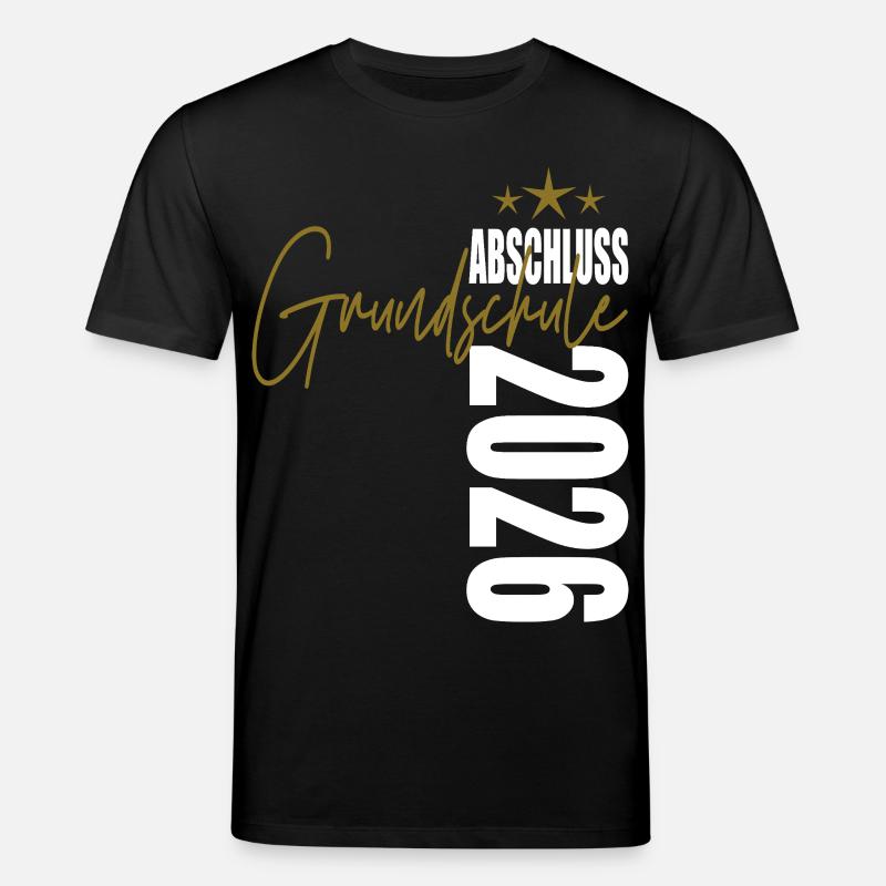 Abschluss 2026 Grundschule - Stanley/Stella Unisex Bio-T-Shirt CREATOR  - Schwarz