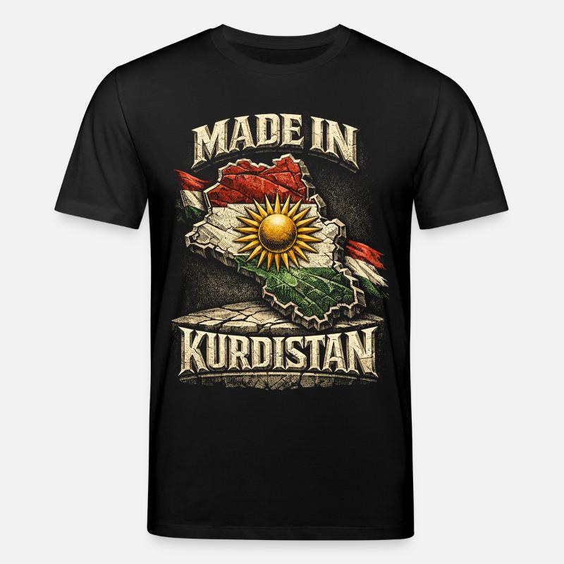 Kurdistan Kurde Kurden - Stanley/Stella Unisex Bio-T-Shirt CREATOR  - Schwarz