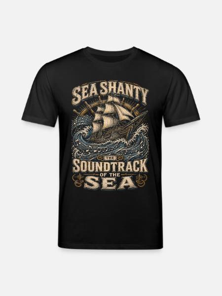 Chansons marines de chœur de bidonvilles - T-shirt bio CREATOR Stanley/Stella Unisexe - noir