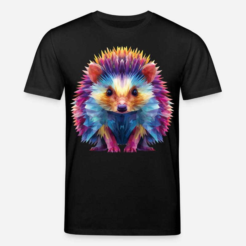 Hérisson - T-shirt bio CREATOR Stanley/Stella Unisexe - noir