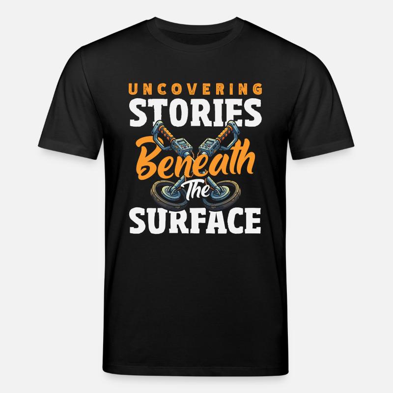 Histoires de découverte Détecteurs de métaux - T-shirt bio CREATOR Stanley/Stella Unisexe - noir