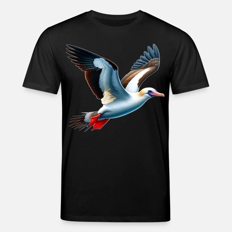 Nazca Tölpel Geschenk - Stanley/Stella Unisex Bio-T-Shirt CREATOR  - Schwarz
