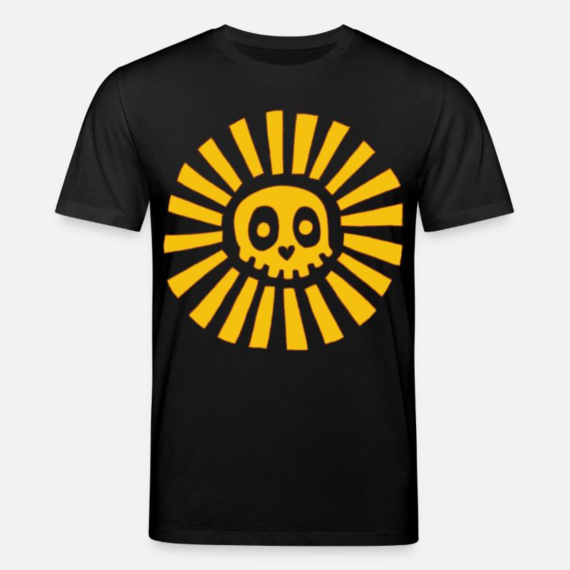 Sunny Skull - Stanley/Stella Unisex Bio-T-Shirt CREATOR  - Schwarz