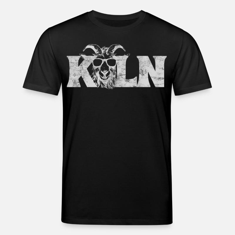 Lettrage de Cologne Geissbock - T-shirt bio CREATOR Stanley/Stella Unisexe - noir