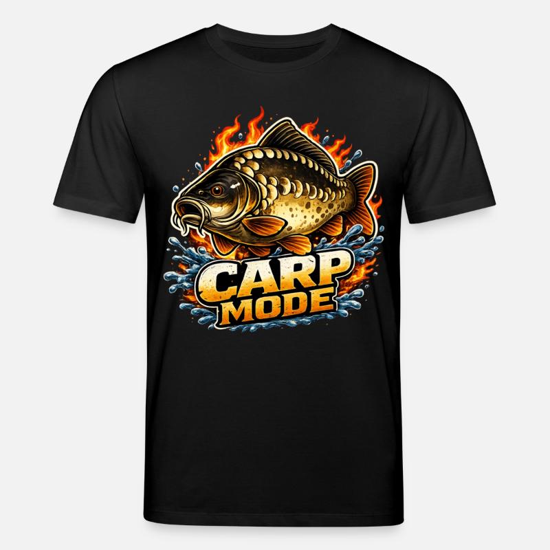 Carp Mode - Stanley/Stella CREATOR Unisex Organic T-Shirt - black