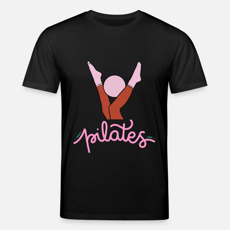 Pilates Élan Rose - T-shirt bio CREATOR Stanley/Stella Unisexe - noir