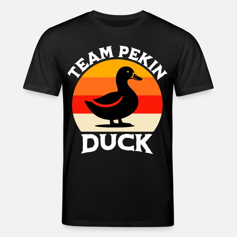 Équipe Canard laqué - T-shirt bio CREATOR Stanley/Stella Unisexe - noir
