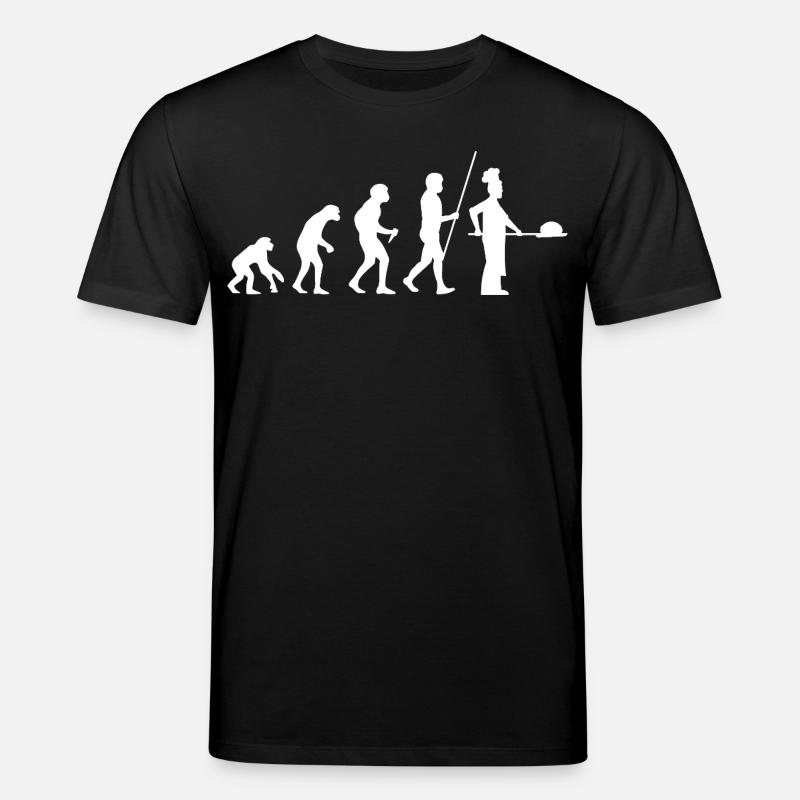 Bäcker Evolution - Stanley/Stella Unisex Bio-T-Shirt CREATOR - Schwarz