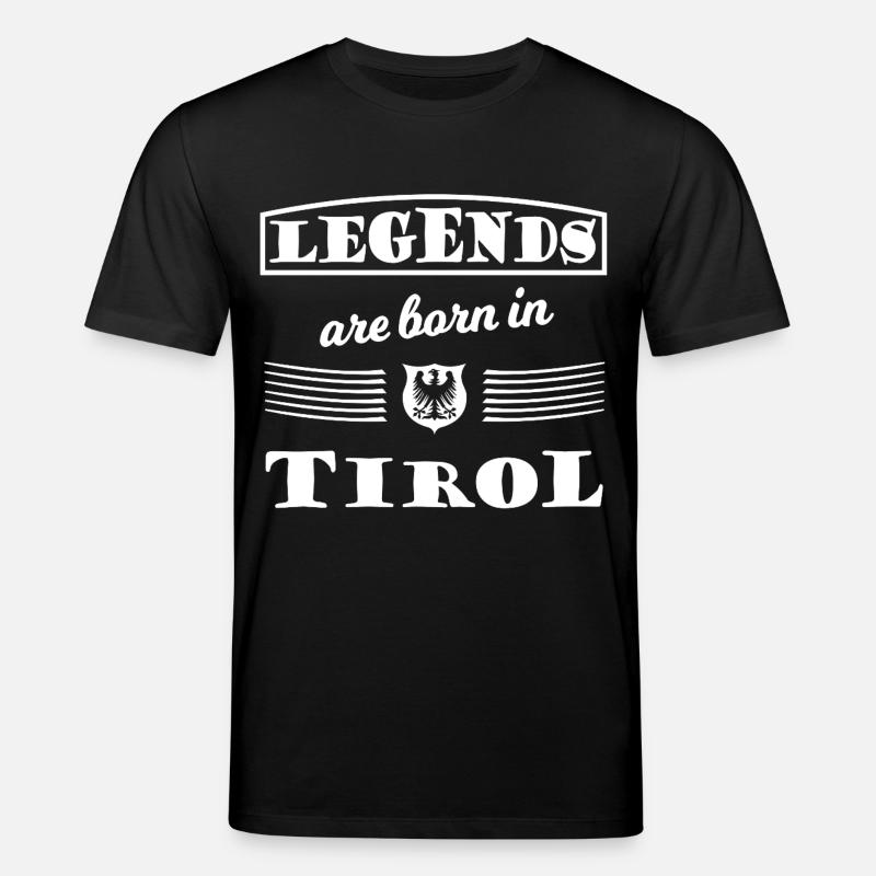 Légendes du Tyrol - T-shirt bio CREATOR Stanley/Stella Unisexe - noir