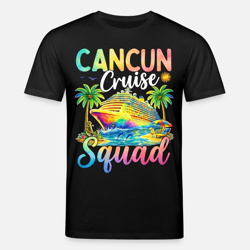 Cancun Cruise Squad - Stanley/Stella Unisex Bio-T-Shirt CREATOR  - Schwarz