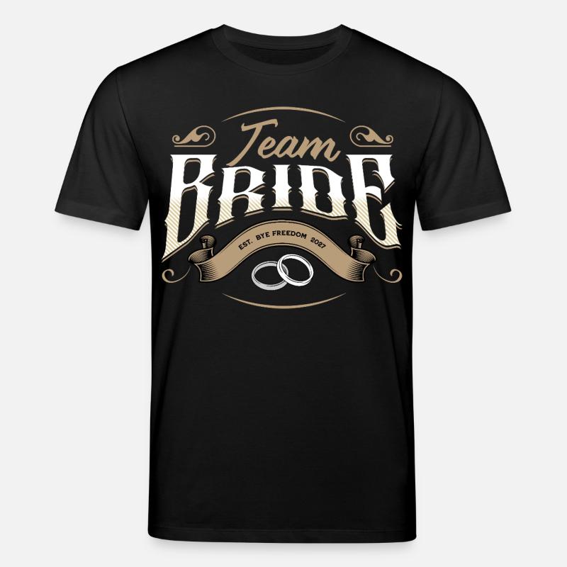 Équipe Mariée 2027 - T-shirt bio CREATOR Stanley/Stella Unisexe - noir