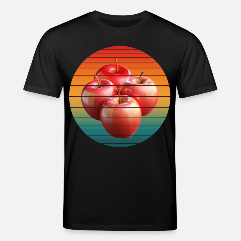 Fruit de la pomme - T-shirt bio CREATOR Stanley/Stella Unisexe - noir