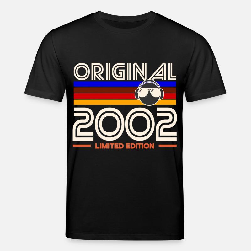 Original 2002 Limited Edition Retro - Stanley/Stella CREATOR Unisex Organic T-Shirt - black