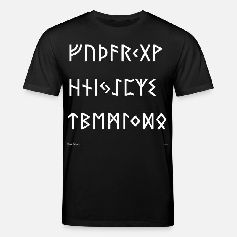 Futhark Elder (blanc) - T-shirt bio CREATOR Stanley/Stella Unisexe - noir