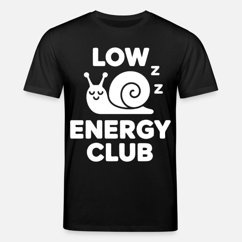 Langsame Schnecke Club - Stanley/Stella Unisex Bio-T-Shirt CREATOR  - Schwarz