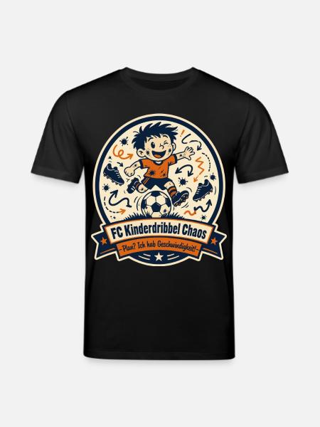 FC Kinderdribbel Chaos - Stanley/Stella Unisex Bio-T-Shirt CREATOR - Schwarz