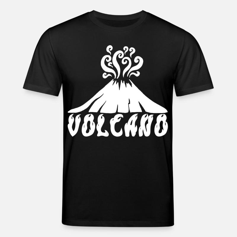 Volcan blanc - T-shirt bio CREATOR Stanley/Stella Unisexe - noir